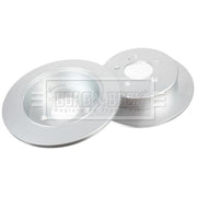 Borg & Beck 2 x Solid Rear Brake Discs BBD5656-x2