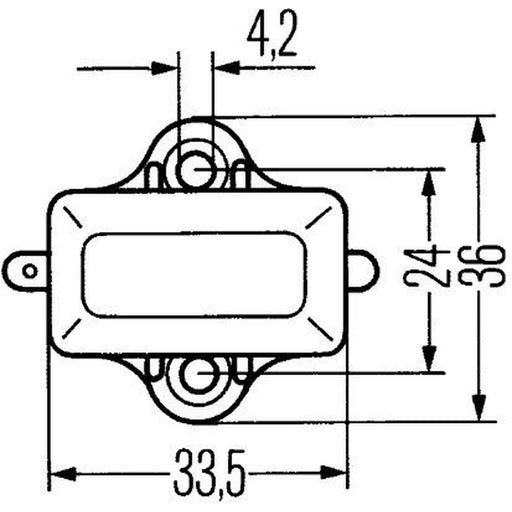 Hella Brake Light Switch 6DF 001 551-091