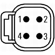 Hella Tail Light / Lamp P21W Left 2VA 012 497-061