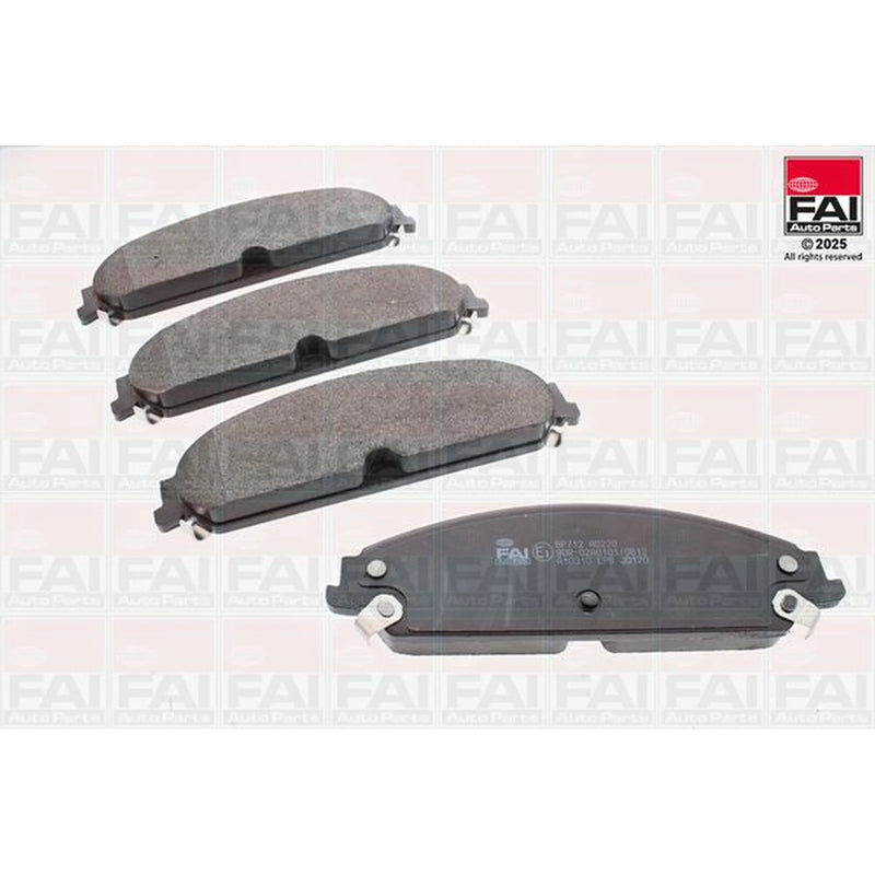 FAI Front Brake Pad Set BP712