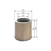 Bosch Engine Air Filter 1 457 433 735