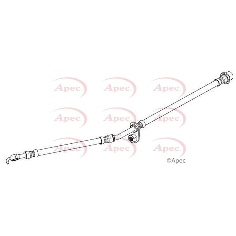 Apec Brake Hydraulic Hose Line Front Left HOS4286