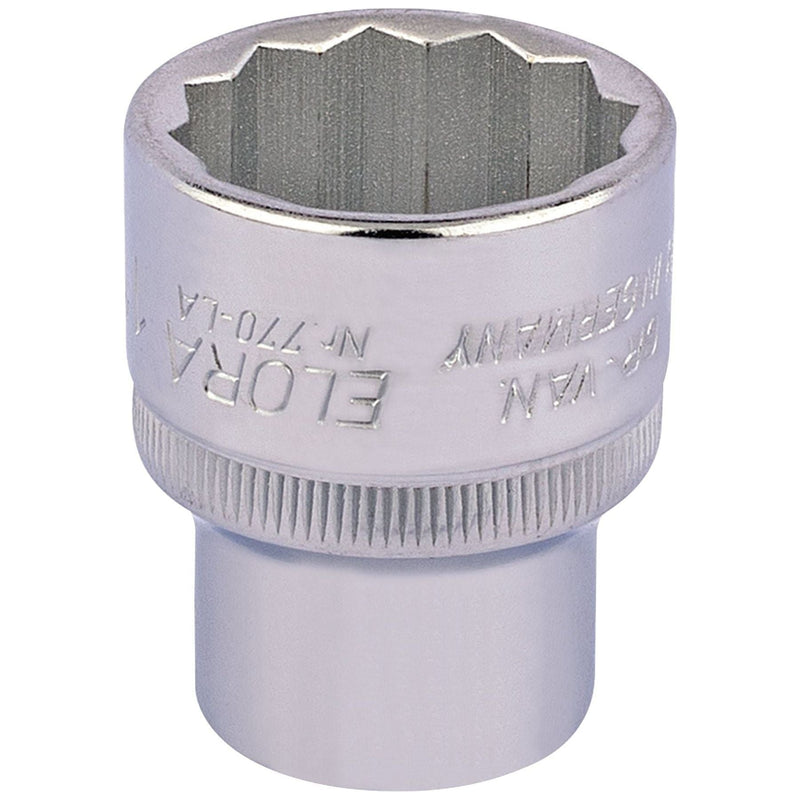 Draper Elora Bi-Hexagon Socket, 1/2" Sq. Dr., 1" 24476 Draper  - Town Parts