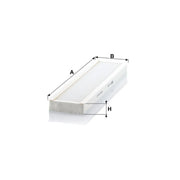 MANN-FILTER Cabin Air Filter (Pollen Filter) below the glove comp CU 4624