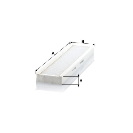 MANN-FILTER Cabin Air Filter (Pollen Filter) below the glove comp CU 4624