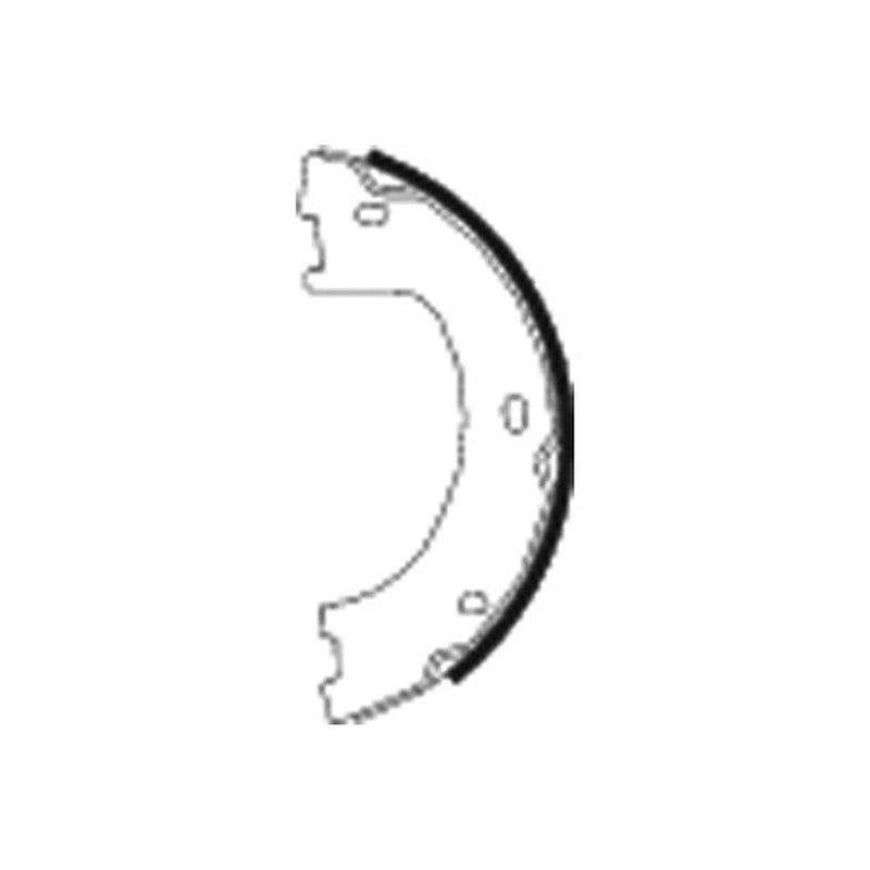Mintex Parking Brake Shoe Set MFR602