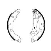 Textar Brake Shoe Set Axle Kit 91052700