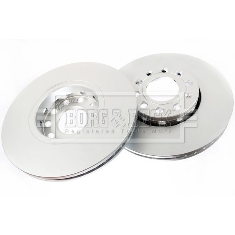 Borg & Beck 2 x Front Brake Discs BBD4948-x2