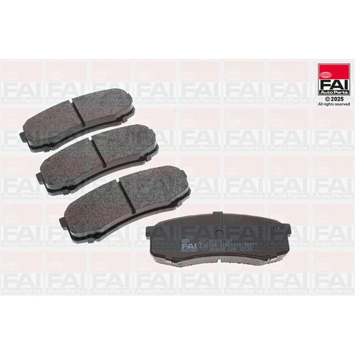 FAI Rear Brake Pad Set BP314