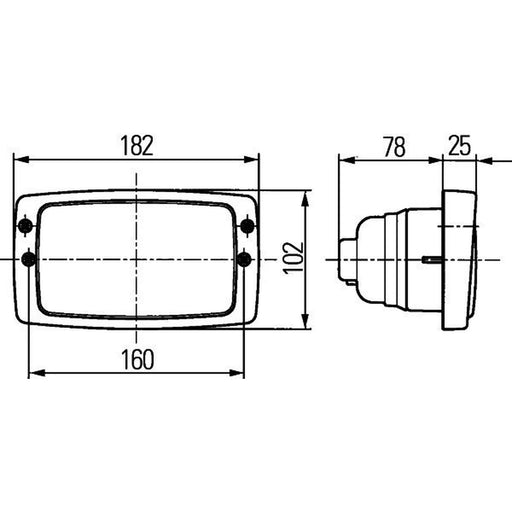 Hella Worklight High 1GD 996 018-541