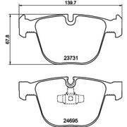 Mintex Rear Brake Pad Set MDB2986