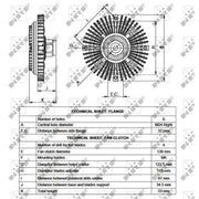 NRF Radiator Fan Clutch 49520