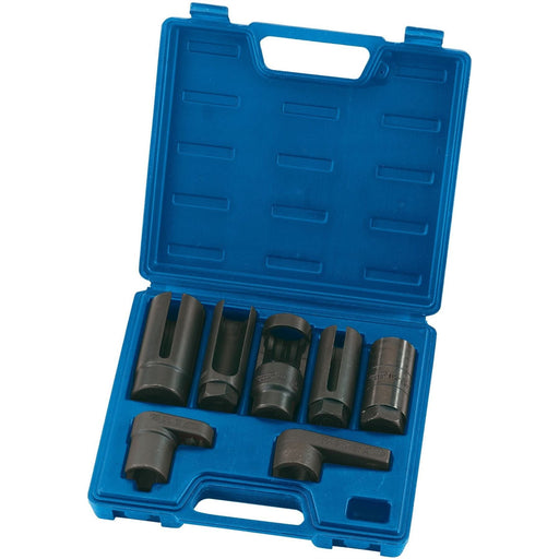 Draper Lambda/Oxygen Sensor Socket Set, 3/8", 1/2" Sq. Dr. (7 Piece) 89765 Draper  - Town Parts
