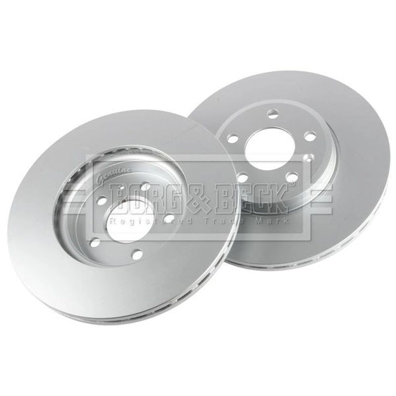 Borg & Beck 2 x Vented Front Brake Discs BBD4689-x2