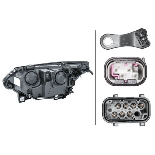 Hella Headlight Headlamp PY21W Right 1EF 008 673-081