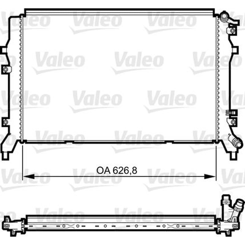 Valeo Engine Radiator 735375