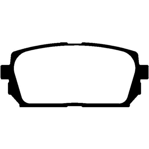 Abtex Rear Brake Pad Set PLU1376
