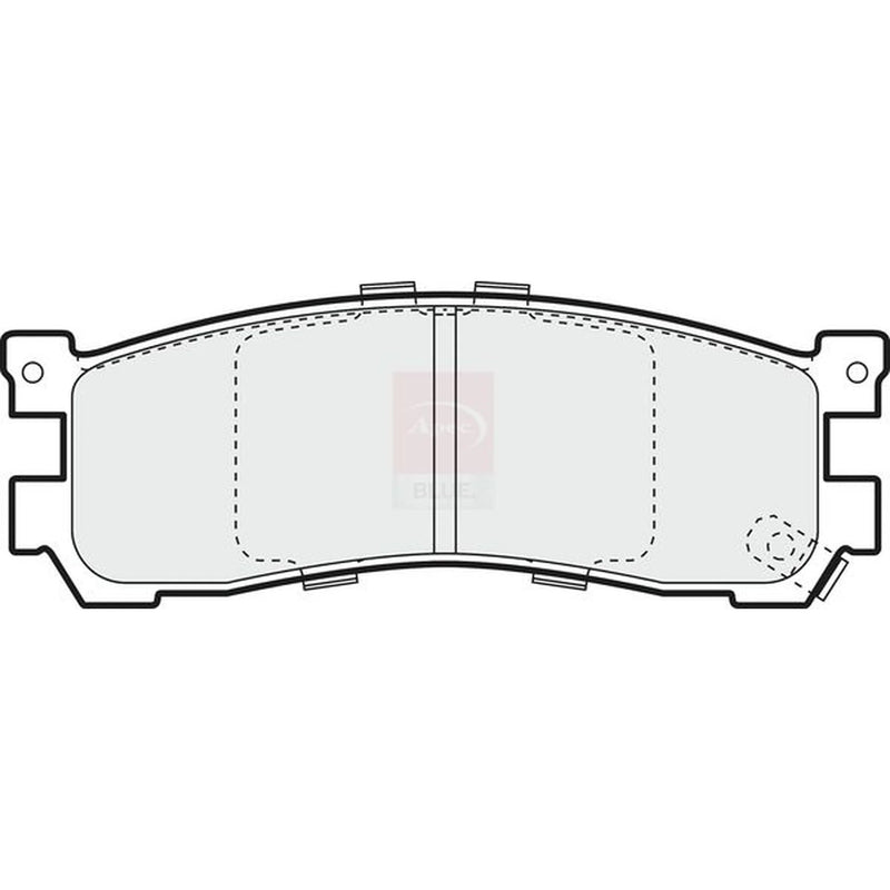 Apec Rear Brake Pad Set PD3450