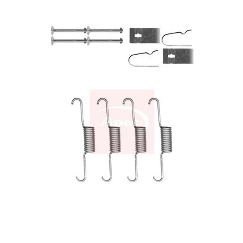 Apec Parking Brake Shoe Accessory Kit Rear KIT2142