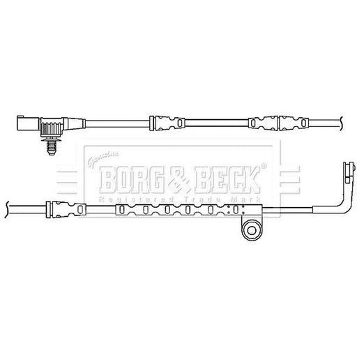 Borg & Beck Brake Pad Wear Sensor Front BWL3040