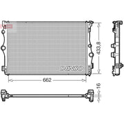 Denso Engine Radiator fits Mercedes-Benz A-Class 2018-2020