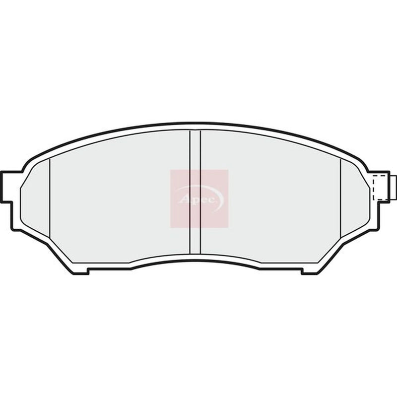 Apec Front Brake Pad Set PAD1201