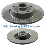 Juratek 2 x Solid Rear Brake Discs REN300C-x2