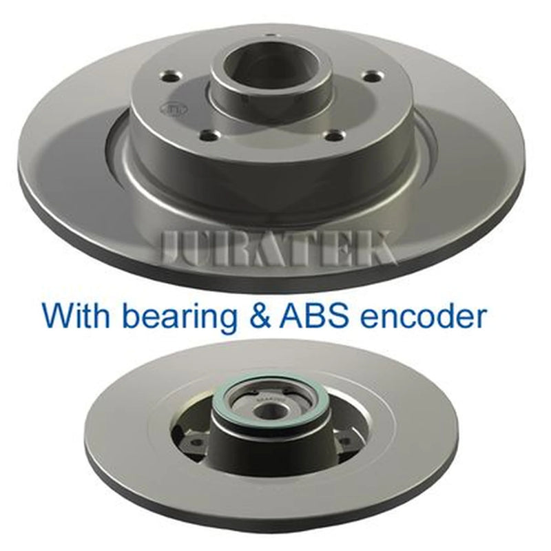 Juratek 2 x Solid Rear Brake Discs REN300C-x2