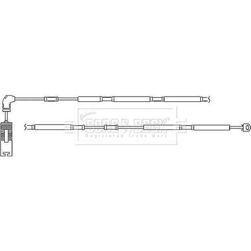 Borg & Beck Brake Pad Wear Sensor Rear BWL3049
