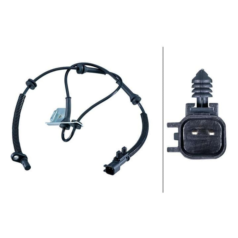 Hella ABS Wheel Speed Sensor Front 6PU 358 268-461