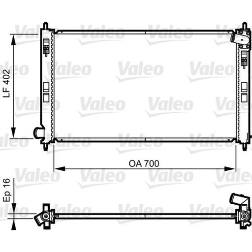 Valeo Engine Radiator 735575