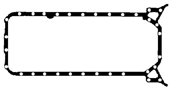Bga Oil Sump Gasket 630mm 315mm Wide 0.5mm Thick OP2374