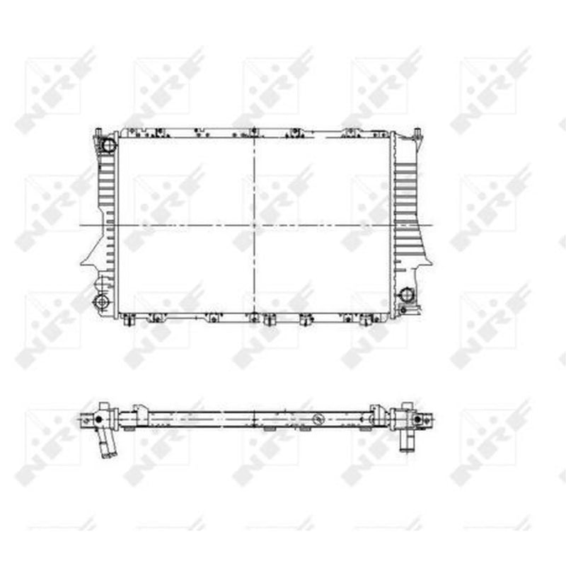 NRF Engine Radiator 51320