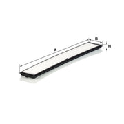 MANN-FILTER Cabin Air Filter (Pollen Filter) Eng.compart. CU 6724