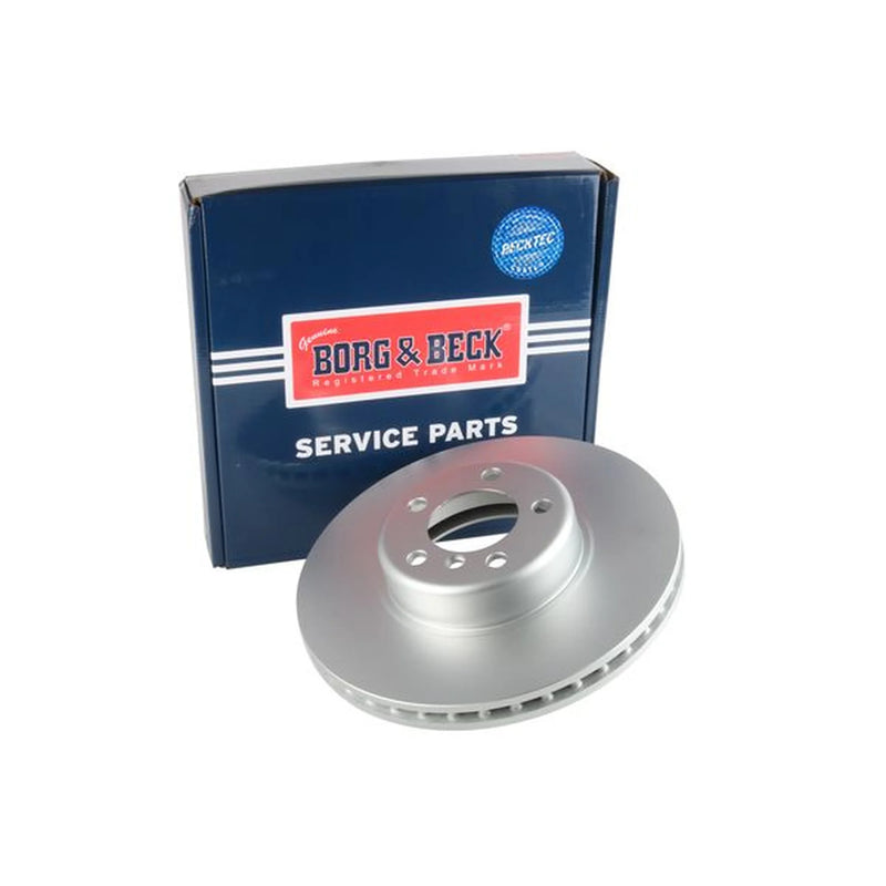 Borg & Beck 2 x Vented Front Brake Discs BBD7011S-x2