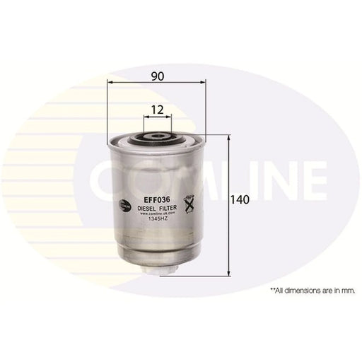 Comline Fuel Filter Element EFF036