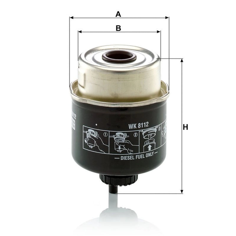 MANN-FILTER Fuel Filter Element WK 8112