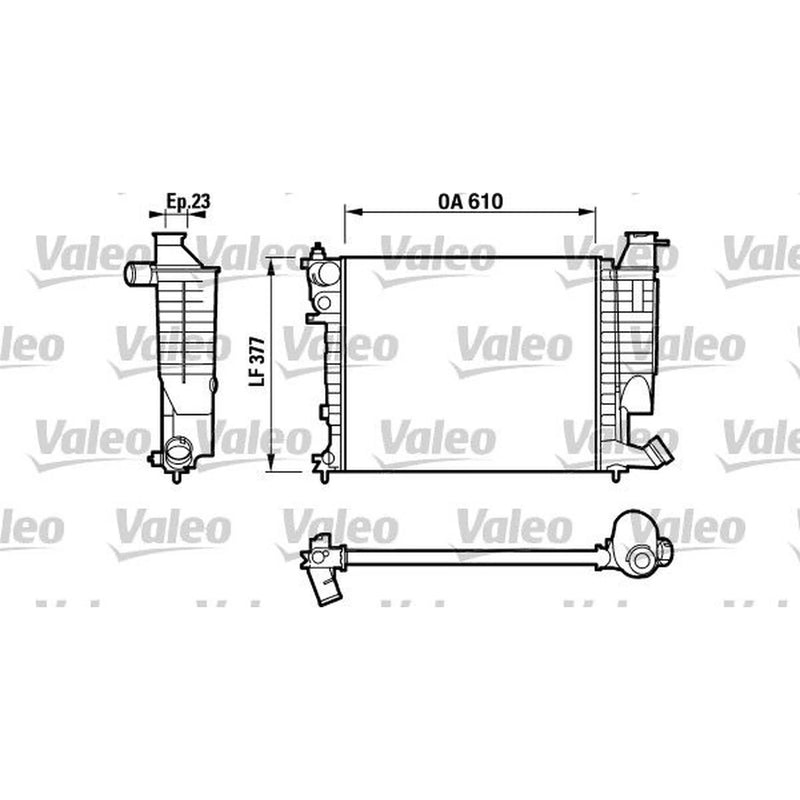 Valeo Engine Radiator 732535