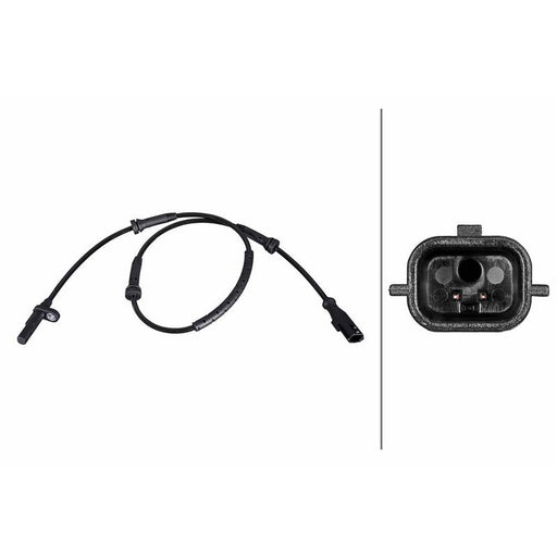 Hella ABS Wheel Speed Sensor Rear 6PU 358 216-271