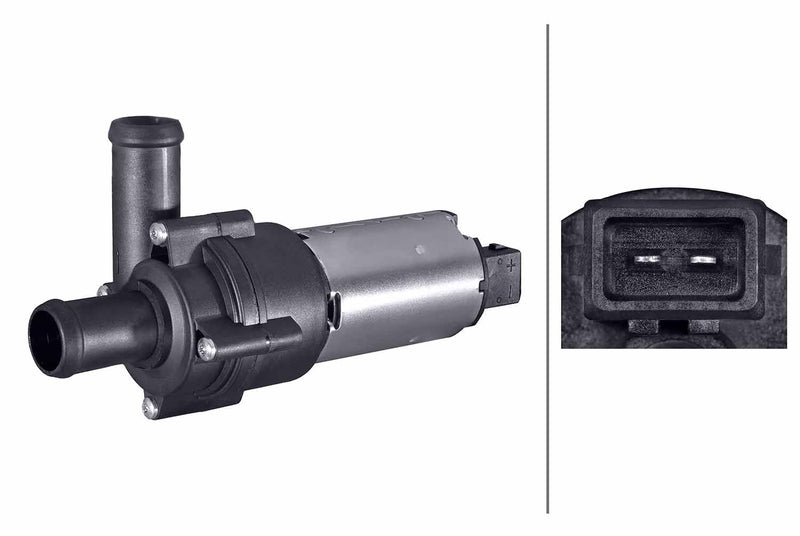 Hella Auxiliary Coolant Water Pump 8TW 358 313-391