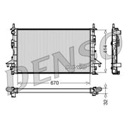 Denso Engine Radiator fits Renault Espace 1999-2015 1.9 2.0 2.2