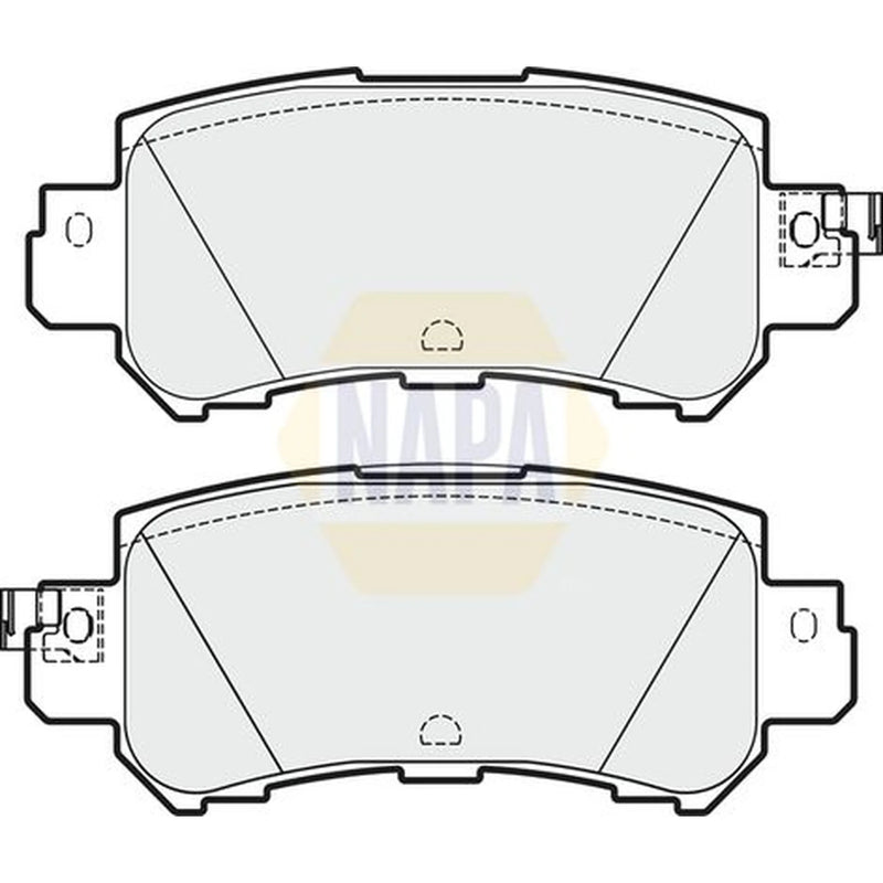 NAPA Rear Brake Pad Set NBP1609