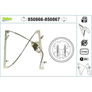 Valeo Electric Window Regulator Lifter Right F 850867