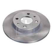 Febi 2 x Solid Rear Brake Discs 10619-x2