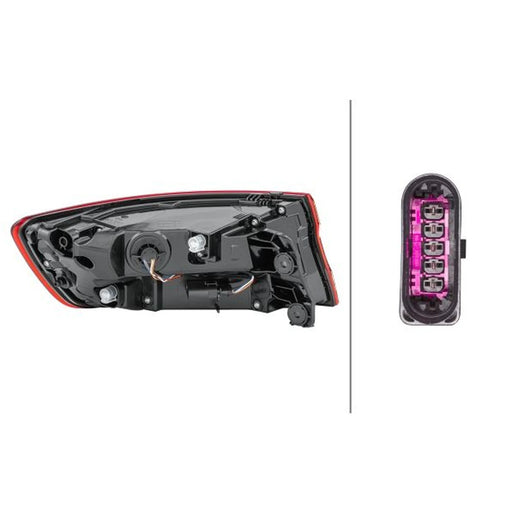 Hella Tail Light / Lamp LED Right 2SD 012 246-061