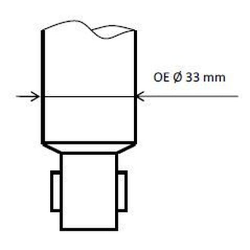 KYB Shock Absorber Damper Strut Rear 5530015