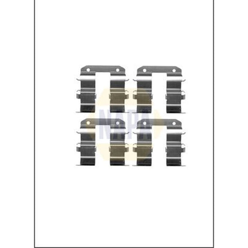 NAPA Brake Pad Accessory Fitting Kit Rear NFK1098