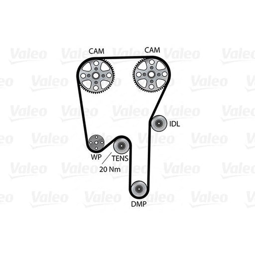 Valeo Timing Belt & Water Pump Kit 614646