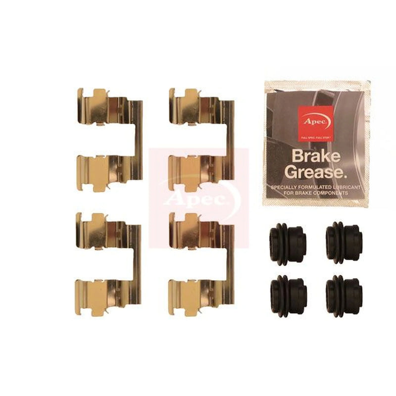 Apec Brake Pad Accessory Fitting Kit Rear KIT1268