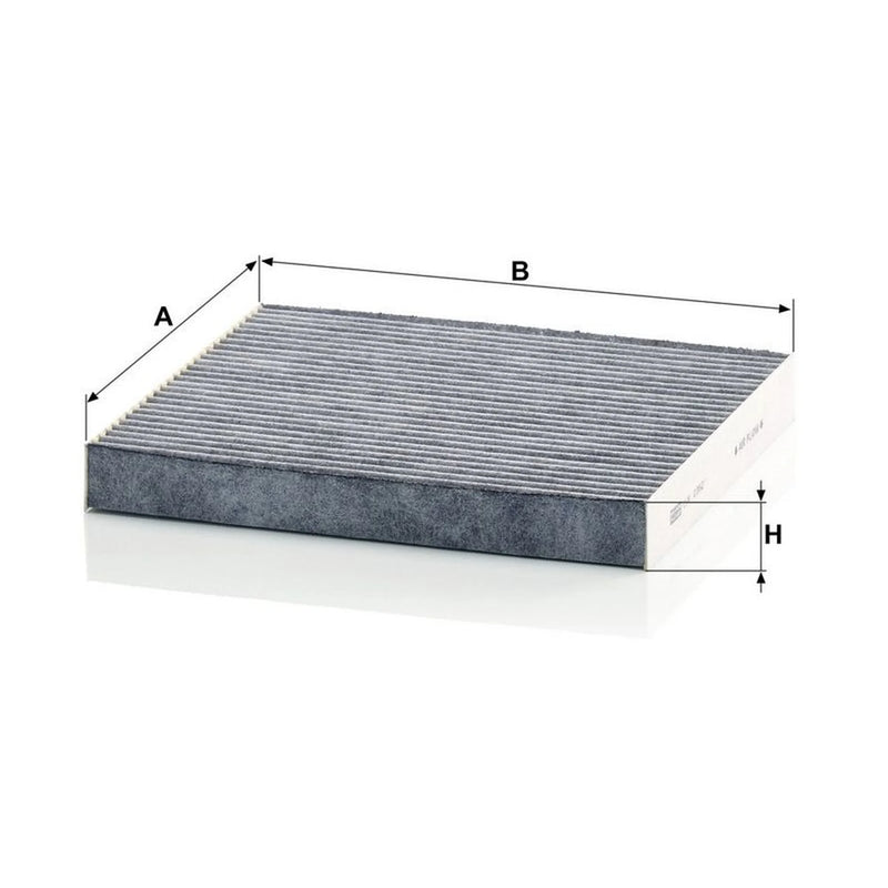 MANN-FILTER Cabin Air Filter (Pollen Filter) behind the CUK 2362